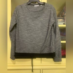 Lacoste Cinch Waist Sweatshirt